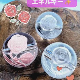 ✨薔薇彫刻ビーズ✨の画像