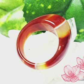 ✨赤瑪瑙リング✨の画像