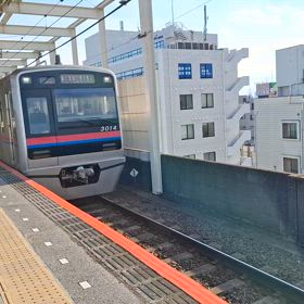 青砥駅4番線の画像