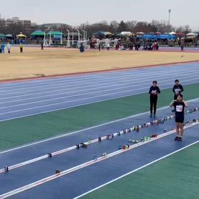 越谷女子　走り幅跳び②の画像