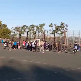 2/24 バトン鬼ごっこ②の画像