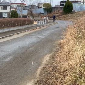 駅伝コース前半（公園前）⑪の画像