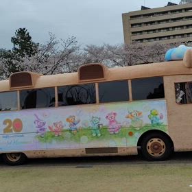 ダッフィーバス　退場の画像