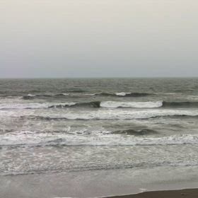 3月25日千葉北、東浪見の朝の波の画像