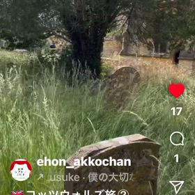 イギリス旅行の思い出動画の画像