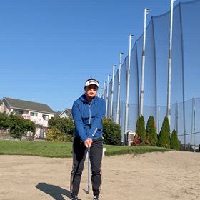 グリーン周りのバンカーの画像