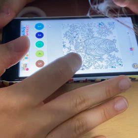 ５月７日塗り絵の画像