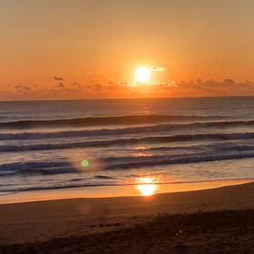 1月30日千葉北、東浪見の朝の波の画像