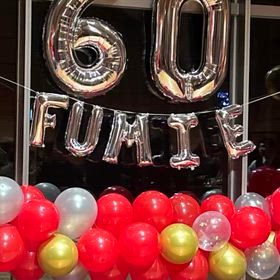 温かな愛に包まれた60歳のお祝い会♡の画像