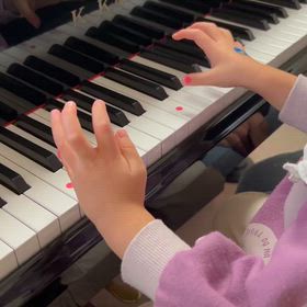 初めての両手奏の画像