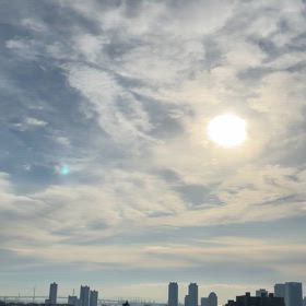 大晦日の朝空の画像