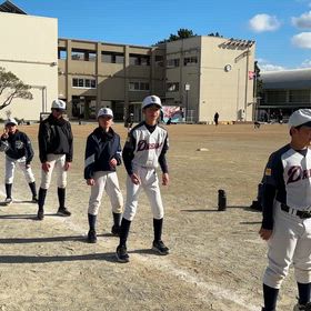 小学生野球が残りわずかの画像