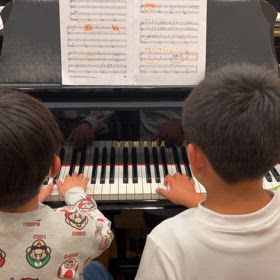 宇都宮市のピアノ教室　小3男子ペアの誕生の画像