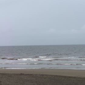 6月16日千葉北、東浪見の朝の波の画像