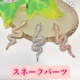 ジルコニア入り蛇パーツ✨の画像