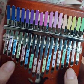 カリンバでもアナ雪をの画像