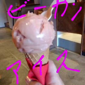 ビーガンアイスはおいしいね❗️の画像