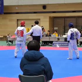 テコンドー 稽古納め 師走の画像