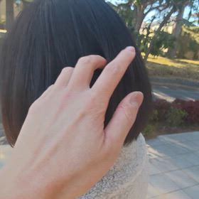 後ろ姿に自信、叶える髪質改善の画像