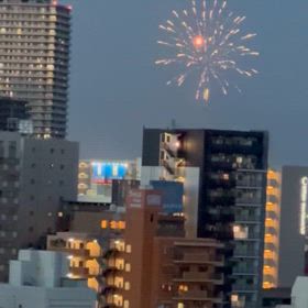 7月の花火の画像