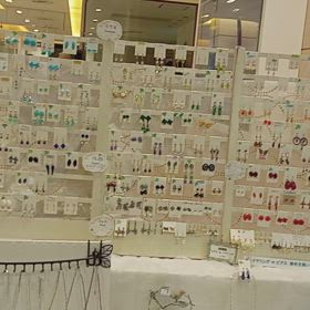 岡山県倉敷　天満屋一階エントランス右手にて販売会開催中の画像