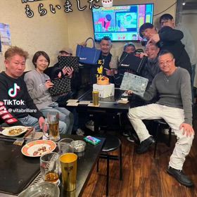 プーの家で誕生日を祝ってもらいましたの画像