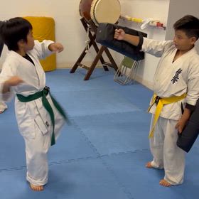 ミット練習！の画像