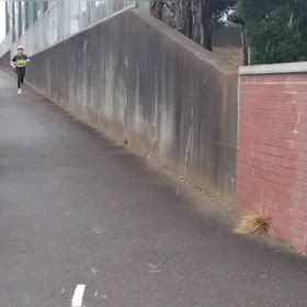 東金子駅伝（ラストの下り坂）⑪の画像