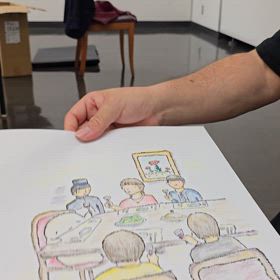 さよならゆうれい君原画展の画像