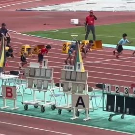 クラブ交流（３年80m）④の画像