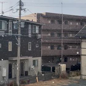 今の福岡　空港近くの画像