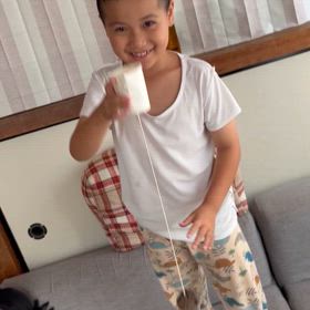 手作りけん玉の画像