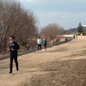 3/2　２キロ追い抜き走②の画像