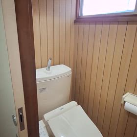 完成！ボロ物件4号…トイレお風呂の画像