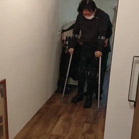 歩行練習の画像