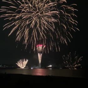 三浦海岸花火大会でした。の画像