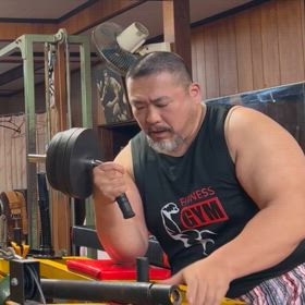 ベントバーで回内の画像