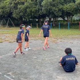 リレー練習（良い点を発表し合う）①の画像