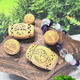 ✨生命の樹 柘植ビーズ✨の画像