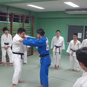 支え釣り込み足の画像