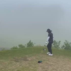 昨日のゴルフの画像