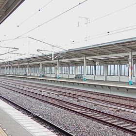 新倉敷駅へお迎えの画像