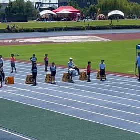 1.2年男子50M予選③の画像