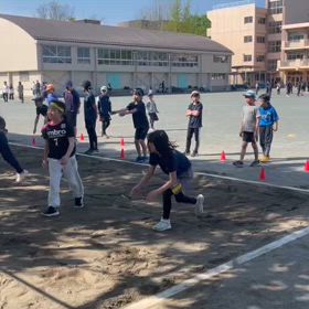 4/13 走り幅跳び①の画像