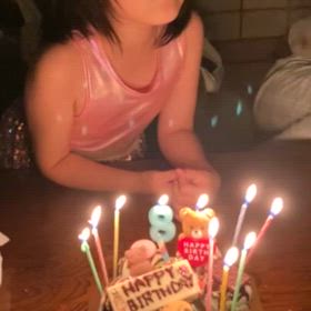 孫の誕生日の画像