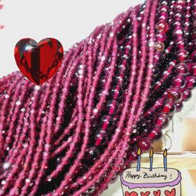 ✨1月　誕生石　ガーネット✨の画像