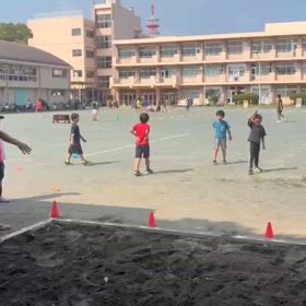 走り幅跳び（藤﨑怜くんのコーチング）②の画像