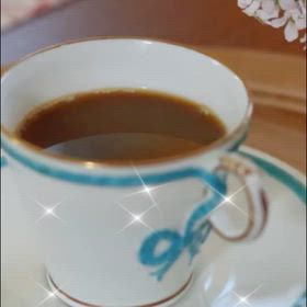 今朝の一杯のコーヒーの画像