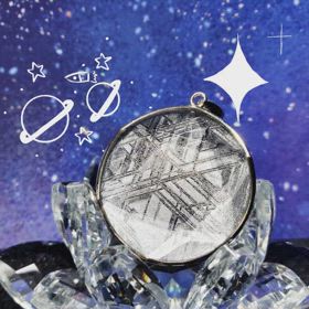 ギベオン隕石ペンダントトップの画像