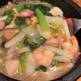 夜の外食の画像